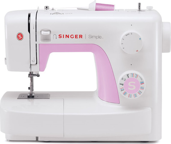 מכונת תפירה Singer זינגר Simple 3223 לבן משולב סגול