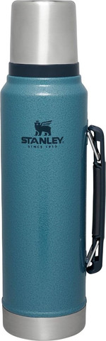 תרמוס סטנלי ירוק שומר חום וקור 1 ליטר STANLEY CLASSIC
