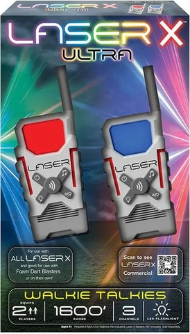 ווקי טוקי טווח 500 מטר - Laser X