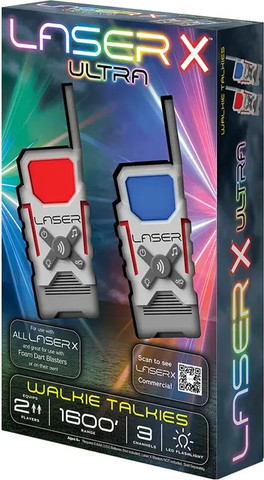 ווקי טוקי טווח 500 מטר - Laser X