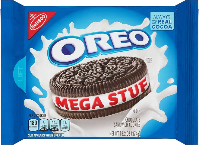 Oreo Mega Stuff אוראו עם קרם כפול