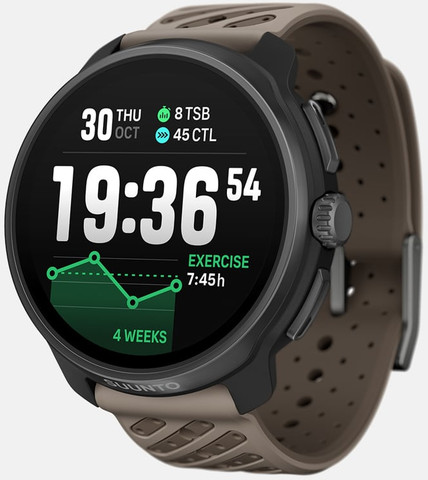 SUUNTO Race 2 Titanium Trail שעון ספורט וכושר בצבע חום טיטניום