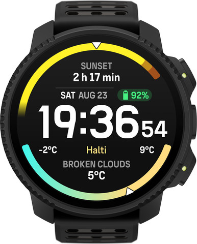 SUUNTO Vertical 2 All Black שעון הרפתקאות וספורט מקצועי