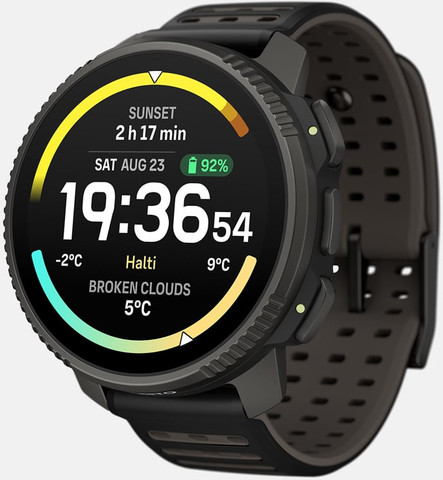 SUUNTO Vertical 2 Titanium Black שעון הרפתקאות וספורט מקצועי מטיטניום