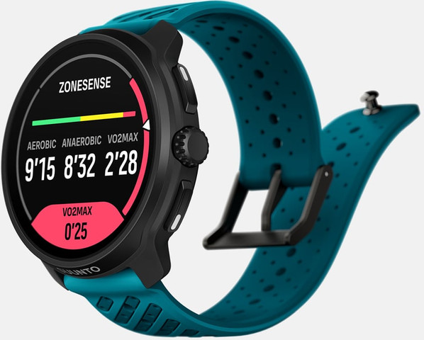 SUUNTO Race 2 Wave Blue שעון ספורט וכושר בצבע כחול