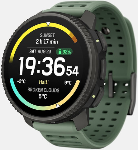 SUUNTO Vertical 2 Titanium Sage שעון הרפתקאות וספורט מקצועי מטיטניום