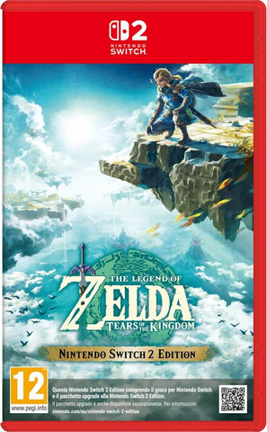 משחק The Legend of Zelda Tears of the Kingdom עבור קונסולת Nintendo Switch 2 נינטנדו Nintendo Switch 2 Zelda Tears of the Kingdom