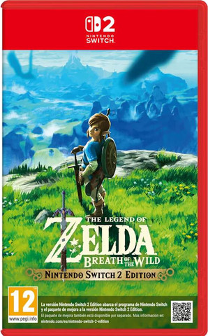 משחק The Legend of Zelda Breath of the Wild עבור קונסולת Nintendo Switch 2 נינטנדו Nintendo Switch 2 Zelda Breath of the Wild