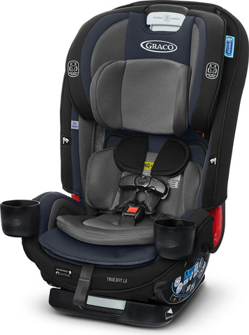 כיסא בטיחות משולב בוסטר צר במיוחד 3 ב 1 טרופיט True3Fit LX הכל באחד Bates