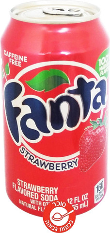 Fanta משקה מוגז פנטה בטעם תות
