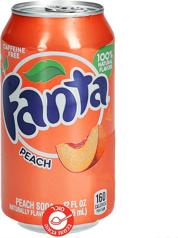 Fanta Peach - משקה פנטה בטעם אפרסק