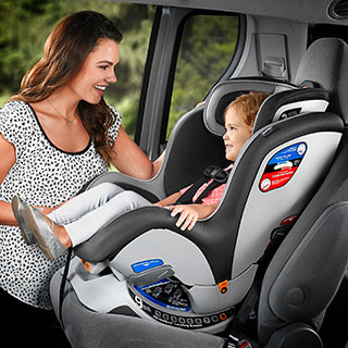 כיסא בטיחות נקסטפיט זיפ - NextFit Zipצ'יקו Chicco - שחור/אפור - Carbon