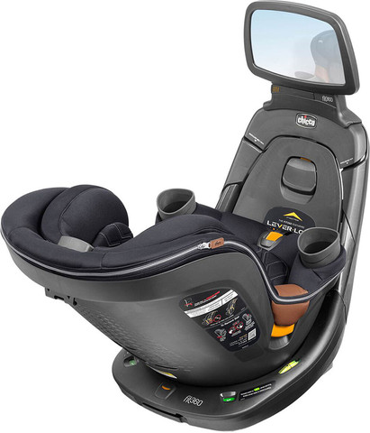 כיסא בטיחות מסתובב פיט360 זיפ קלירטקס – Fit360 Zip ClearTex
