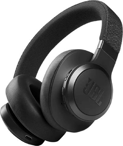 אוזניות קשת אלחוטיות עם מסנן רעשים JBL LIVE 660NC שחור