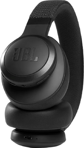 אוזניות קשת אלחוטיות עם מסנן רעשים JBL LIVE 660NC שחור