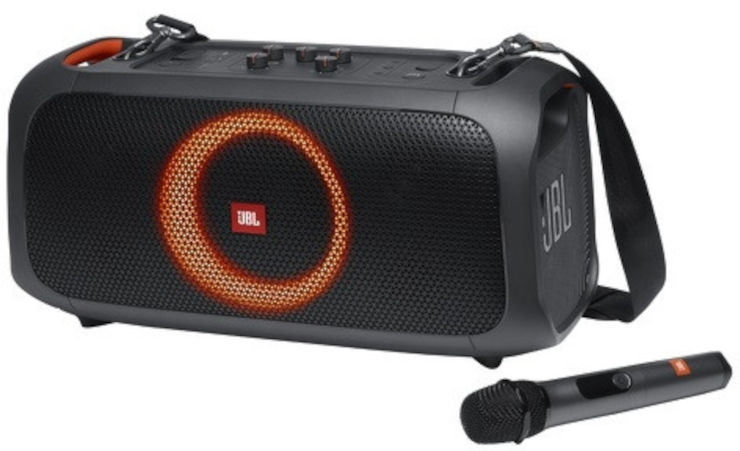 רמקול נטען כולל מיקרופון JBL ג'יי בי אל PartyBox On-The-Go