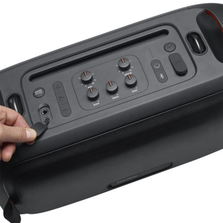 רמקול נטען כולל מיקרופון JBL ג'יי בי אל PartyBox On-The-Go