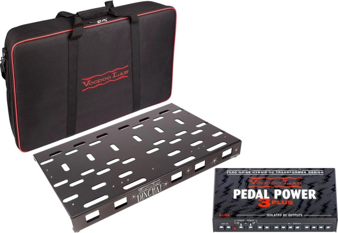 פדלבורד+ספק כח  Voodoo lab Dingbat Large 3 PLUS
