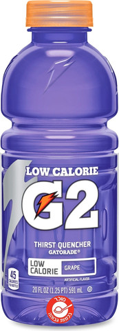 Gatorade G2 grape גייטוריד מופחת סוכר בטעם ענבים