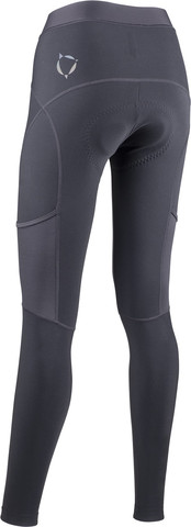 מכנס לרכיבת אופניים  נשים חורף ארוך ADVENTURES LADY TIGHT שחור טרמי מחמם ומנדף