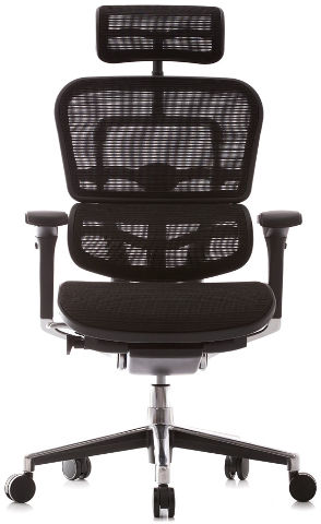 ERGOHUMAN UK כיסא ארגויומן פלוס שחור