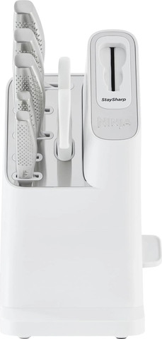 סט סכינים Ninja StaySharp 6 חלקים עם בלוק לבן K62006EUWH