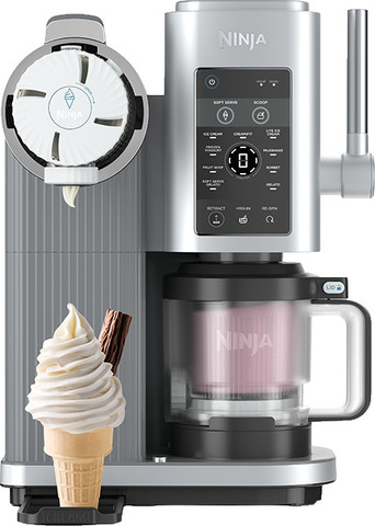 מכונת גלידה וגלידה אמריקאית Ninja נינג'ה CREAMi Spoon & Spin NC701