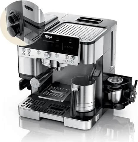 מכונת אספרסו חצי אוטומטית Ninja נינג'ה Luxe Cafe ES603