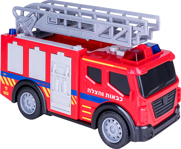 כבאית נוסעת דוברת עברית