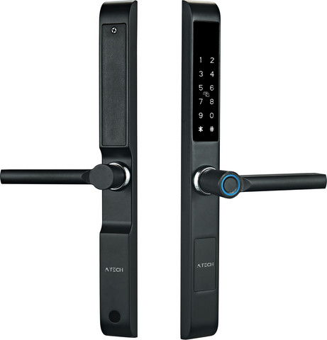 מנעול חכם לדלתות אלומיניום דגם ATLock-Q26 מבית ATech