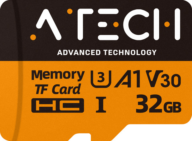 כרטיס זיכרון MicroSD בנפח 32GB – דגם AT-SD32 מבית ATech