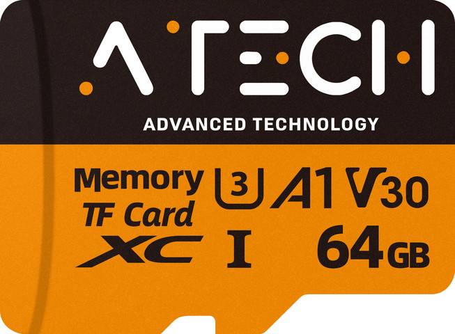 כרטיס זיכרון MicroSD בנפח 64GB – דגם AT-SD64 מבית ATech