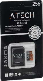 כרטיס זיכרון MicroSD בנפח 256GB – דגם AT-SD256 מבית ATech