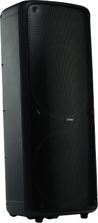 רמקול בידורית 2X10 אינץ' נייד דגם AT-Mega10 מבית ATech