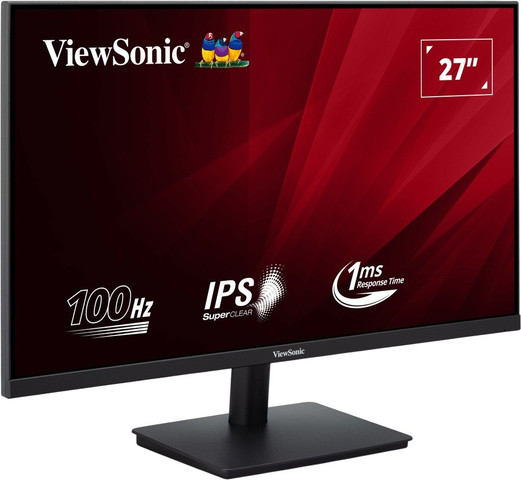 מסך מחשב ViewSonic VA272-MH 27 FHD IPS 100Hz שחור