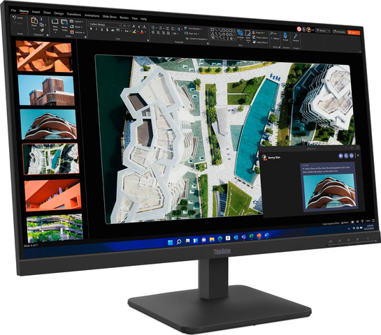 מסך מחשב Lenovo ThinkVision S27-4e 27 FHD IPS 100Hz שחור