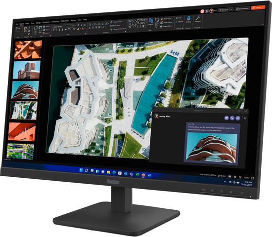 מסך מחשב Lenovo ThinkVision S27-4e 27 FHD IPS 100Hz שחור