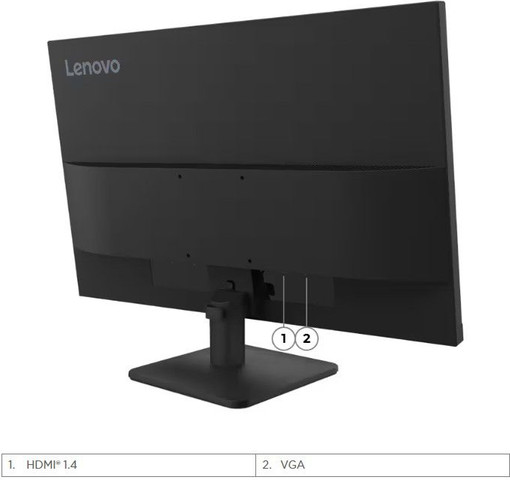 מסך מחשב Lenovo ThinkVision S27-4e 27 FHD IPS 100Hz שחור