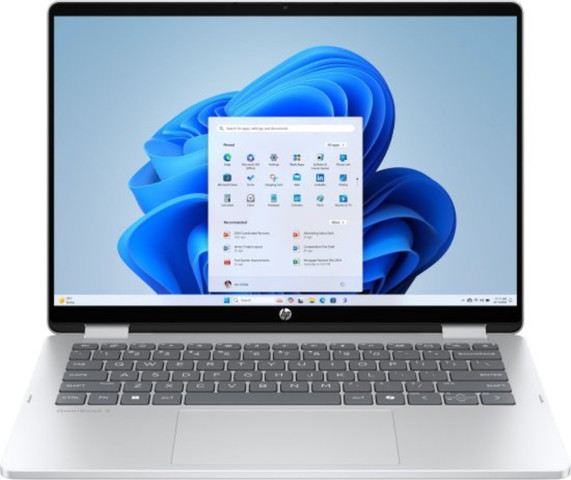 מחשב נייד מסך מגע HP OmniBook 5 Flip 14" 2K Core 7 16GB 1TB Win11 Pro כסוף