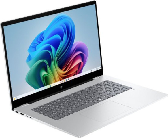מחשב נייד מסך מגע HP OmniBook 7 Next Gen AI 17.3" FHD Core Ultra 7 32GB 1TB RTX 4050 Win11 Pro כסוף