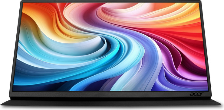 מסך נייד כולל מגע Acer PM161QT 15.6" FHD IPS USB-C Mini HDMI