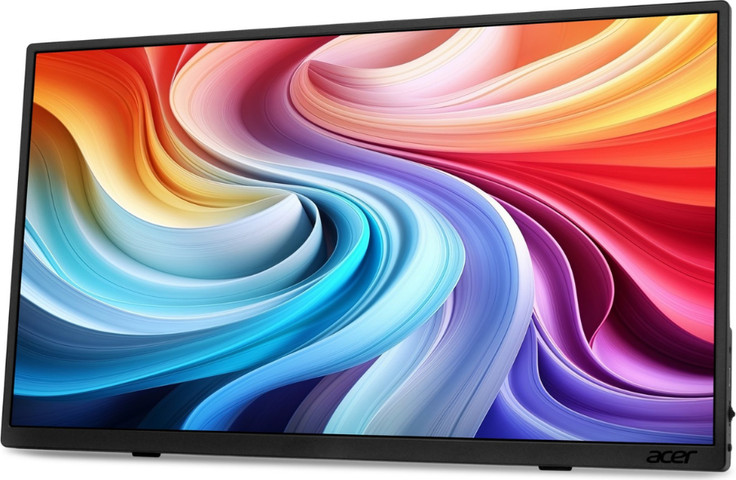 מסך נייד כולל מגע Acer PM161QT 15.6" FHD IPS USB-C Mini HDMI