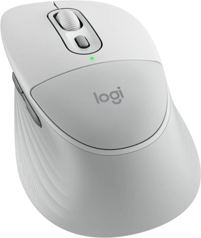 עכבר אלחוטי Logitech Signature Comfort Plus M850 Large Off-White Bluetooth 4000 DPI