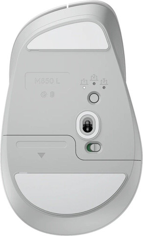 עכבר אלחוטי Logitech Signature Comfort Plus M850 Large Off-White Bluetooth 4000 DPI