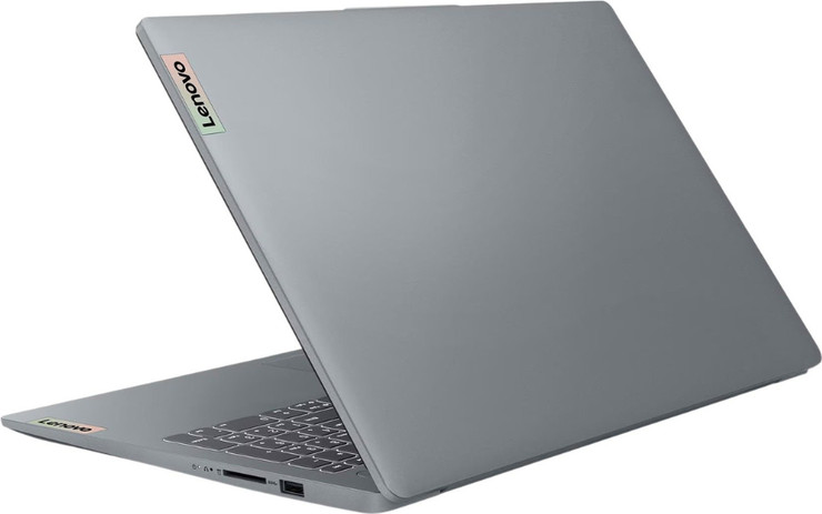 מחשב נייד Lenovo IdeaPad Slim 3 15.6" FHD Ryzen 5 16GB 512GB Windows 11 Pro Arctic Grey