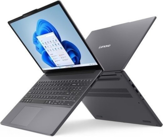 מחשב נייד Lenovo IdeaPad Slim 3 15.3" WUXGA Core 3 100U 8GB 512GB Windows 11 Pro Luna Grey