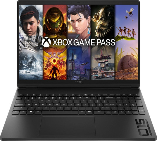 מחשב נייד לגיימרים HP OMEN HyperX 15.3" 2K Core Ultra 7 16GB 1TB RTX 5050 Win11 Pro שחור