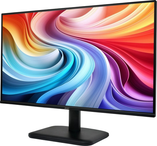 מסך מחשב Acer EK251Q P6 24.5" FHD IPS 144Hz כולל רמקולים – שחור