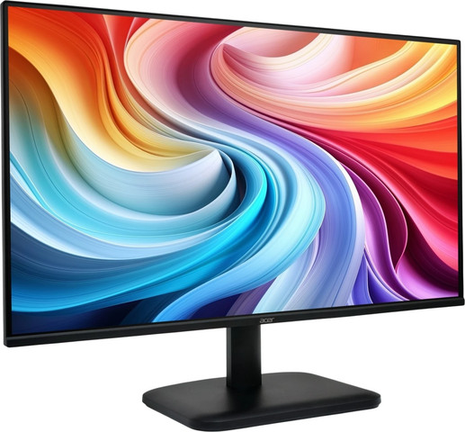 מסך מחשב Acer EK251Q P6 24.5" FHD IPS 144Hz כולל רמקולים – שחור