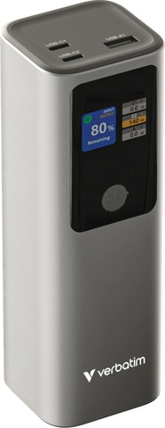 סוללת גיבוי Verbatim Charge Go 27,000mAh
